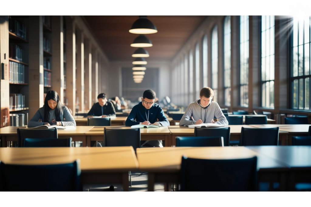 教員が大学院で研究や学び直しをするイメージ