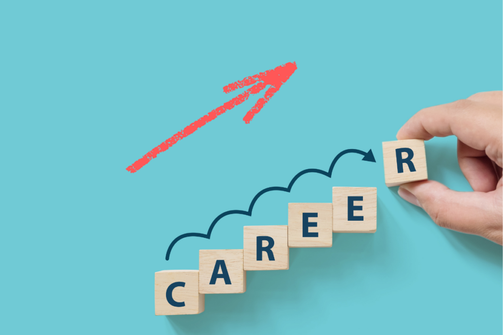 未経験から日本語教師になるまでのステップイメージ(資格取得から就職までの流れ)