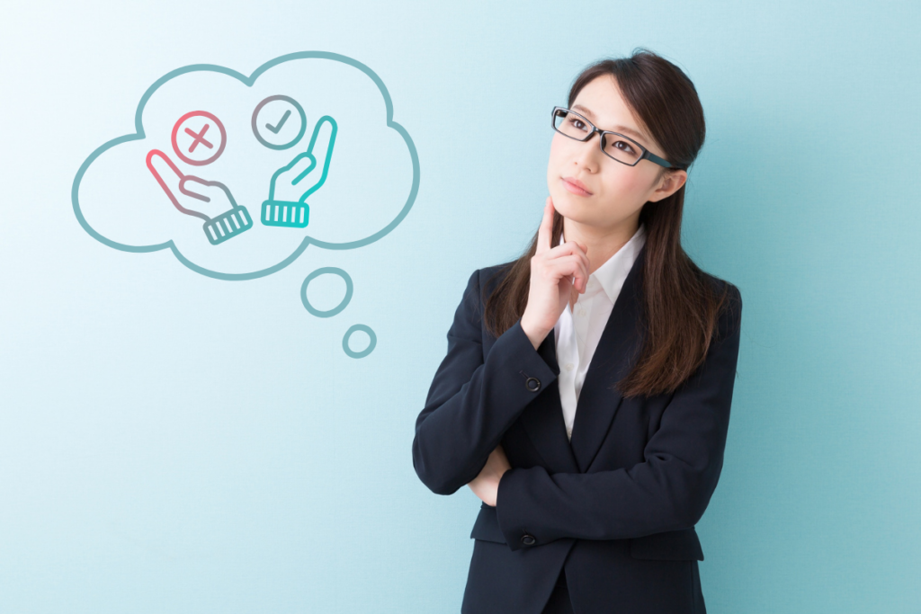 日本語教師に向いている人・向いていない人を考えるイメージ